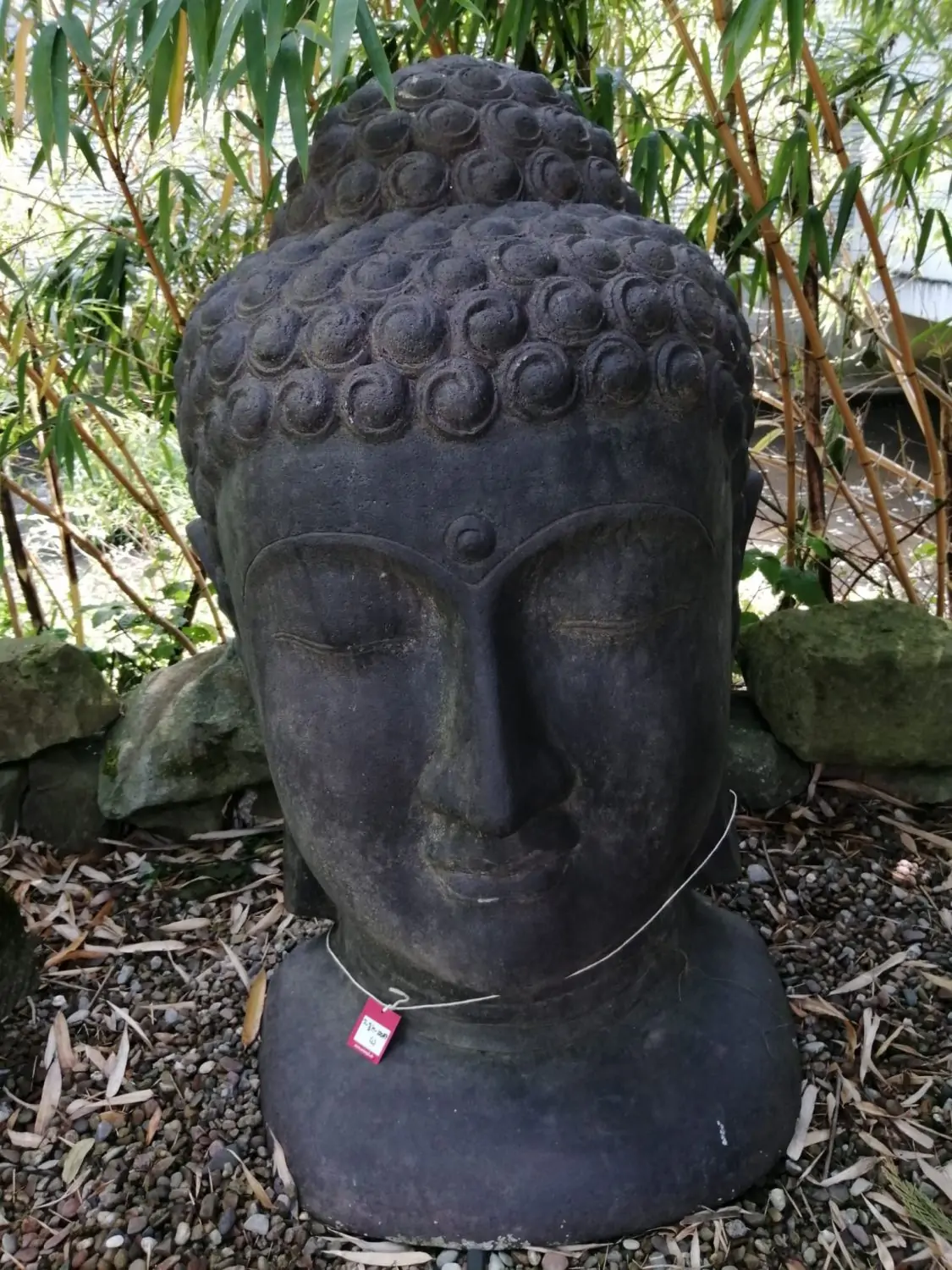 Artikelbild 2 des Artikels “Buddha-Maske, halber Kopf, 100cm Höhe “